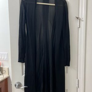 White House Black Market Black Duster